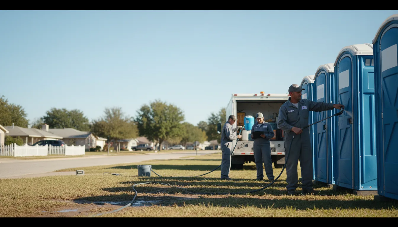 Long-Term Portable Toilet Rental in Blackstone, VA near me